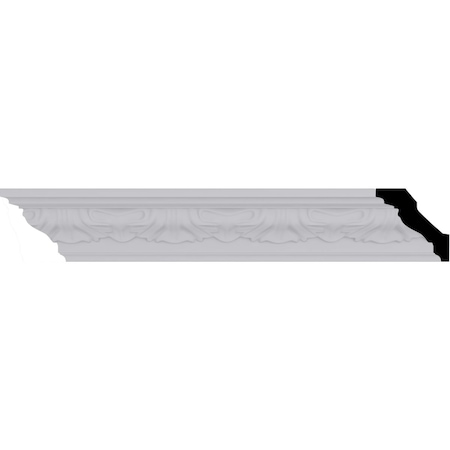 Ekena Millwork 2 1/2"H x 2 1/2"P x 3 1/2"F x 94 1/2"L Orion Crown Moulding MLD03X03X03OR